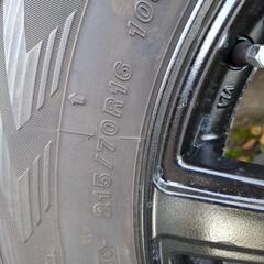 デリカなど　１６インチ　ホイール+スタッドレス