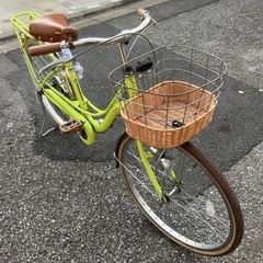 24インチ　アサヒ　シティサイクル