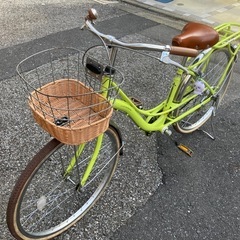 24インチ　アサヒ　シティサイクル