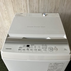 超美品　東芝　TOSHIBA  高性能　シンプルホワイト　  インテリア6kg 洗濯機  動作確認済み