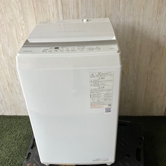 超美品　東芝　TOSHIBA  高性能　シンプルホワイト　  インテリア6kg 洗濯機  動作確認済み