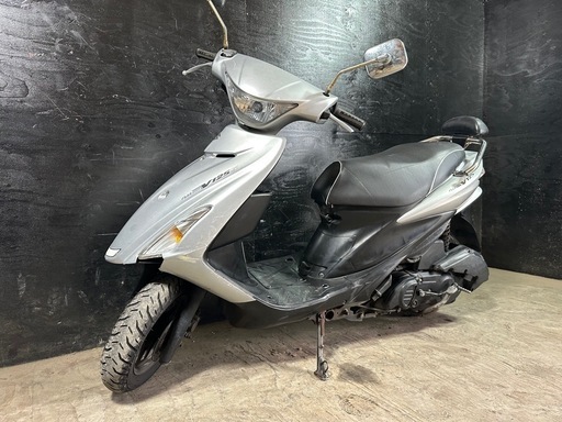 ★支払総額7.5万円★買取強化中！引き上げも可能です！ スズキ アドレスV125S CF4MA 人気のワンツー！Sタイプ！バックレスト！カスタムベースにも♪