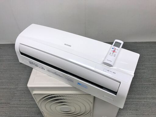 ⑩ 美品□アイリスオーヤマ ルームエアコン IRR-2218C 6畳用 ☆2018年