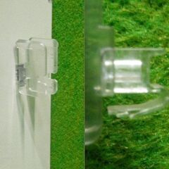 オカムラ製 H210cm×W120cm ２連結片面３段什器 背面ネットタイプ キックプレート無し■陳列棚・システム什器■S-609