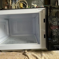日立(HITACHI) 単機能 電子レンジ 22L HMR-MF22A K ブラック