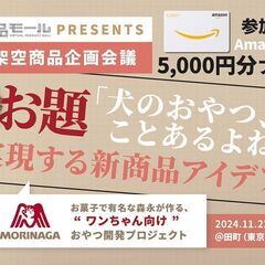 【参加謝礼5,000円】生成AIを活用した『架空商品モール…