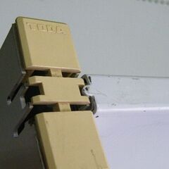 TODA製 H150cm×W88cm 3連結両面3段什器 背面ボード(画像は2