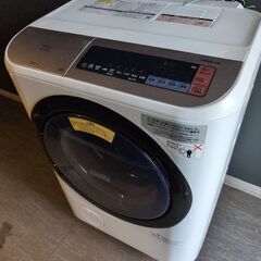 値下げしました！取りに来れる方12kg日立斜めドラム乾燥機付き