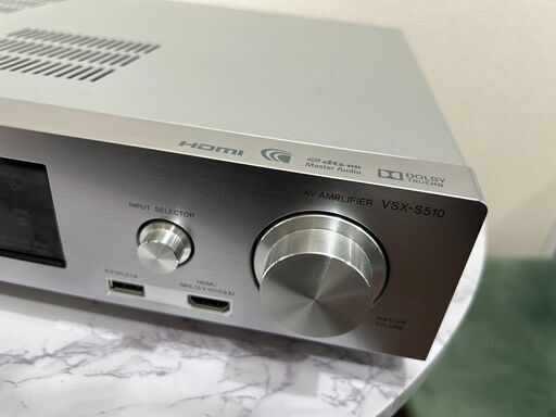 SA-205HDX/シルバー ONKYO 5.1ch対応AVセンター 最大出力30W×5