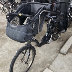 パナソニック ギュットミニ 三人乗り 黒 