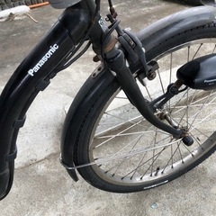 パナソニック ギュットミニ 三人乗り 黒 