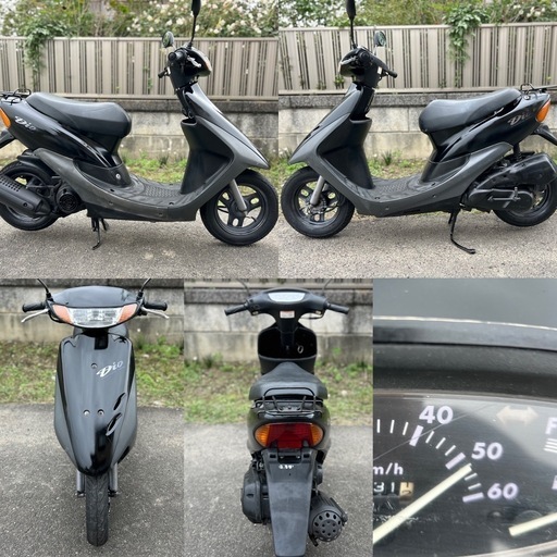 ⭐️Dio快速2ストモデル⭐️前後タイヤ・バッテリー・プラグ・エアクリなど新品交換で快調⭐️50cc原付スクーター⭐️ ⭐️AF34.Dio快速2スト⭐️バッテリー・プラグ・エアクリなど新品交換