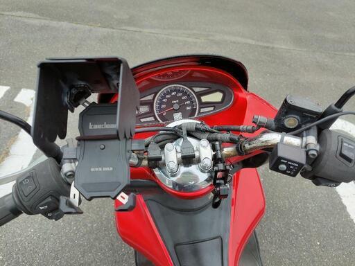 PCX125_jf28_自賠責,リアキャリア・ボックス付き キジマ リアキャリア