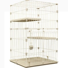 ペティオ　猫用　キャットケージ　ナチュラル