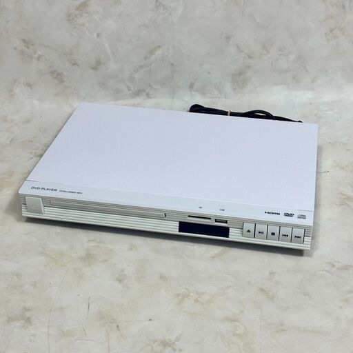 A6326【全国配送可能!!ティーズネットワーク DVDプレーヤー DVDJ-DQ02-WH