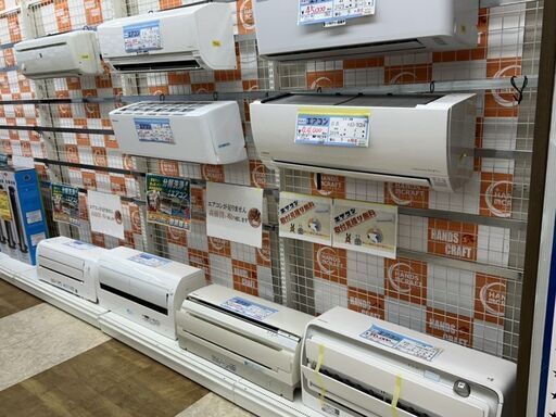 引取限定】未使用、中古品 エアコン各種【ハンズクラフト八幡西店】