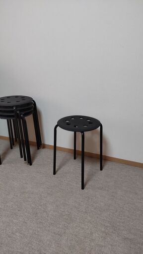 近隣配送無料☆ラクダスツール 象嵌細工 ブラウン×レッド キャメル