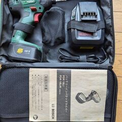 引渡ご予約済】BOSCH コードレスジグソー本体＋バッテリー2個、充電器
