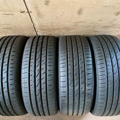 ROADSTONE EUROVIS Sport 04 225/45R18 95Y 中古タイヤ×4本セット