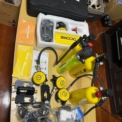 ミニスキューバダイビングボンベまとめてどうぞ‼️