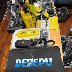 ミニスキューバダイビングボンベまとめてどうぞ‼️