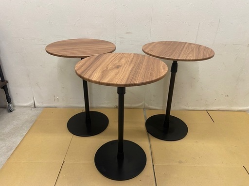 商談中　◎ 丸型テーブル　 カフェテーブル　まとめて3点