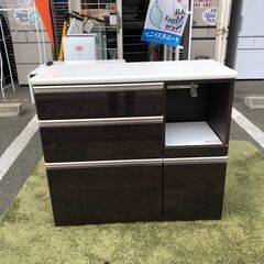 KEYUCA 高橋木工所 2枚スライド扉キッチンボード【愛品倶楽部柏店】