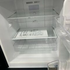 J5333 ★6ヶ月保証付★　Haier ハイアール ２ドア冷凍庫　JR-NF121NJ　ブラック　2022年製 クリーニング済み　【リユースのサカイ柏店】　