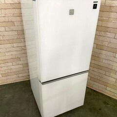 中古品　格安　送料無料　SHARP ノンフロン冷蔵庫 SJ-G14E4-W SHARP（シャープ） 中古 冷蔵庫 一人暮らし 137L ボトムフリーザー