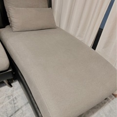 美品⭐︎
スツール付き⭐︎ニトリ布張りカウチソファ(ポーション2KDGY) グレー