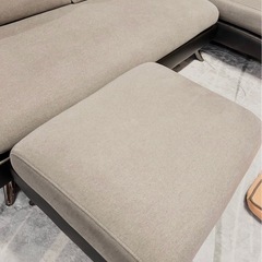 美品⭐︎
スツール付き⭐︎ニトリ布張りカウチソファ(ポーション2KDGY) グレー