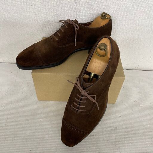 Trading Post】 トレーディングポスト スエード ストレートチップ 内