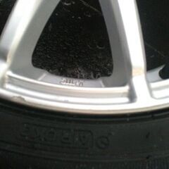 最終値下 中古アルミとタイヤ（ブリジストン　Good Year EfficientGrip eco）4本