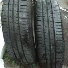 最終値下 中古アルミとタイヤ（ブリジストン　Good Year EfficientGrip eco）4本