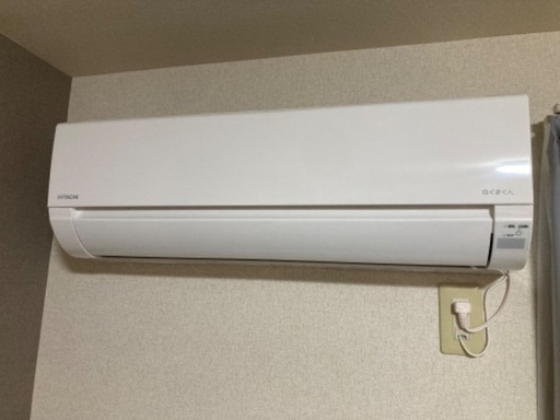 たろう ルームエアコン CS-J287C-W 17年製 直接引取限定 お取引中 10～