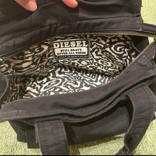 DIESEL Archive ハンドバック 00s archive design Leather shoulder