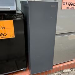 2023年製 冷凍庫/フリーザー 80L 自動霜取り 温度調節 引出し式 アイリスオーヤマ IUSN-8B-HA グレー ★買取帝国 志木店