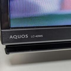 値下げ】液晶テレビAQUOS LC-40W5