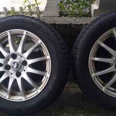 アルミ／スタッドレス　155/65R14 BLIZZAK VRX2Z