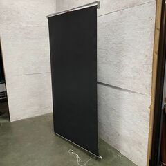 ロールカーテン ブラック ロールスクリーン 遮光 1000×1900 ① Y0433