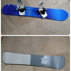 ● B) CSB/ COLORADO SNOWBOARD CLUB145cm スノーボード/ブーツ 24cm/ビンディング/ケース 4点セット  中古 ①
