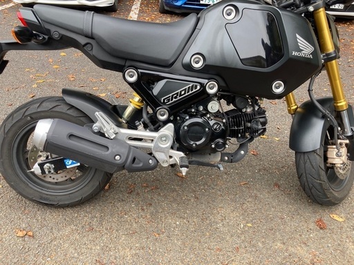 グロム JC92 5速 GROM125 ABS付(令和10年10月までの自賠責