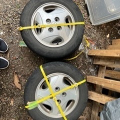 三菱タウンボックス純正ホイール&タイヤセット