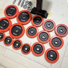 【抗菌マット付き】ウエイトトレーニングセット