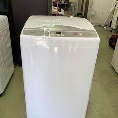 【お取引中】★分解洗浄済み★ 2023年製 AQUA 7.0㎏ 全自動洗濯機 ホワイト AQW-H74★6796★