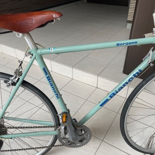 自転車 ジャンク品 ロードバイク ALUMINUM PTA-1500 約500mm ギア