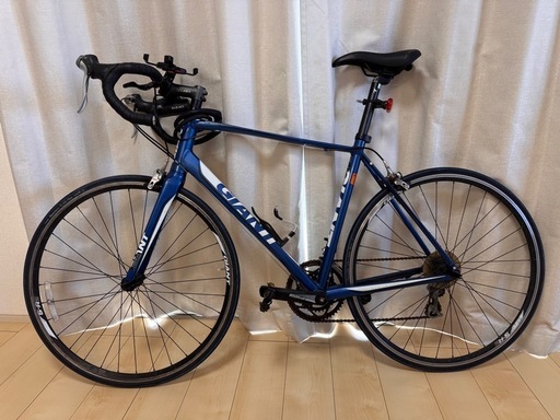 自転車 ジャンク品 ロードバイク ALUMINUM PTA-1500 約500mm ギア