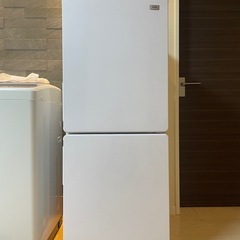 Haier 148L 冷蔵庫 】 2019年製 2ドア 冷凍室大きめ！製氷未使用！