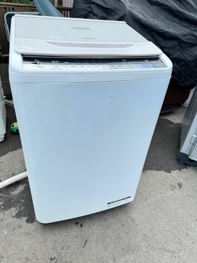 8.0KG 洗濯機 614☆2021年製☆日立 洗濯機 8KG ビートウォッシュ