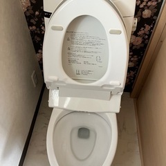  大阪市発引取対応　リクシル　LIXIL INAX dt-b181xu 動作品 ピュアホワイト 温水洗浄便座 ウォシュレット シャワートイレ　便座タンク一体型